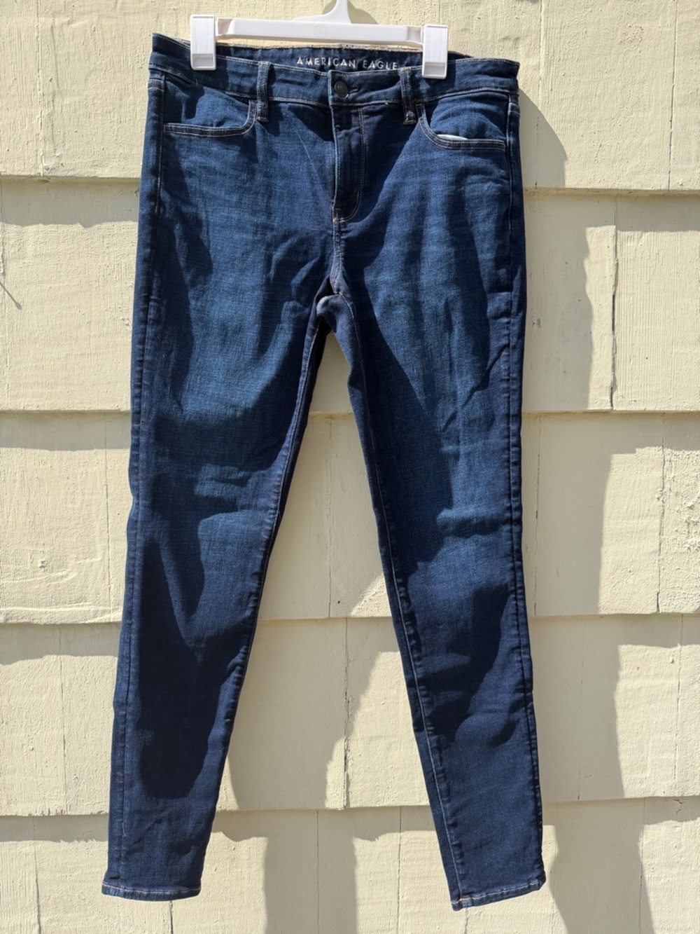 American Eagle Outfitters Dark Blue Skinny Jeans